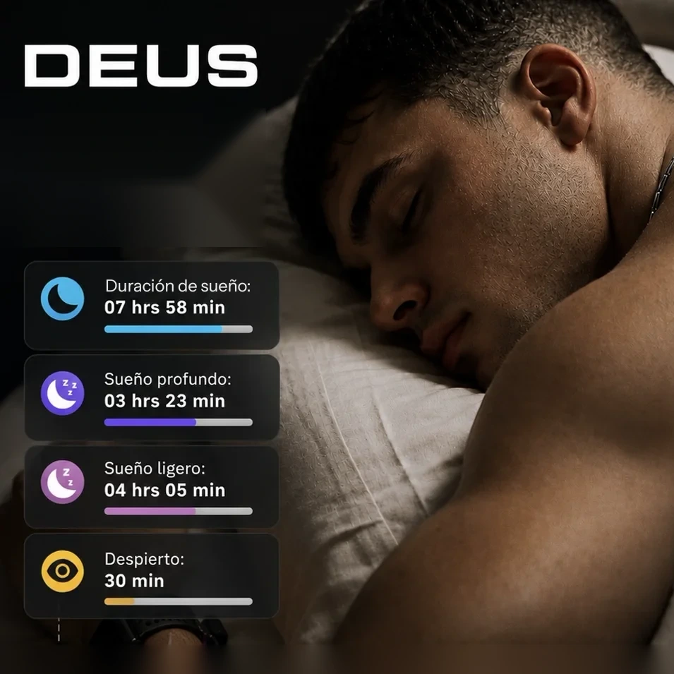 DEUS Band midiendo el sueño
